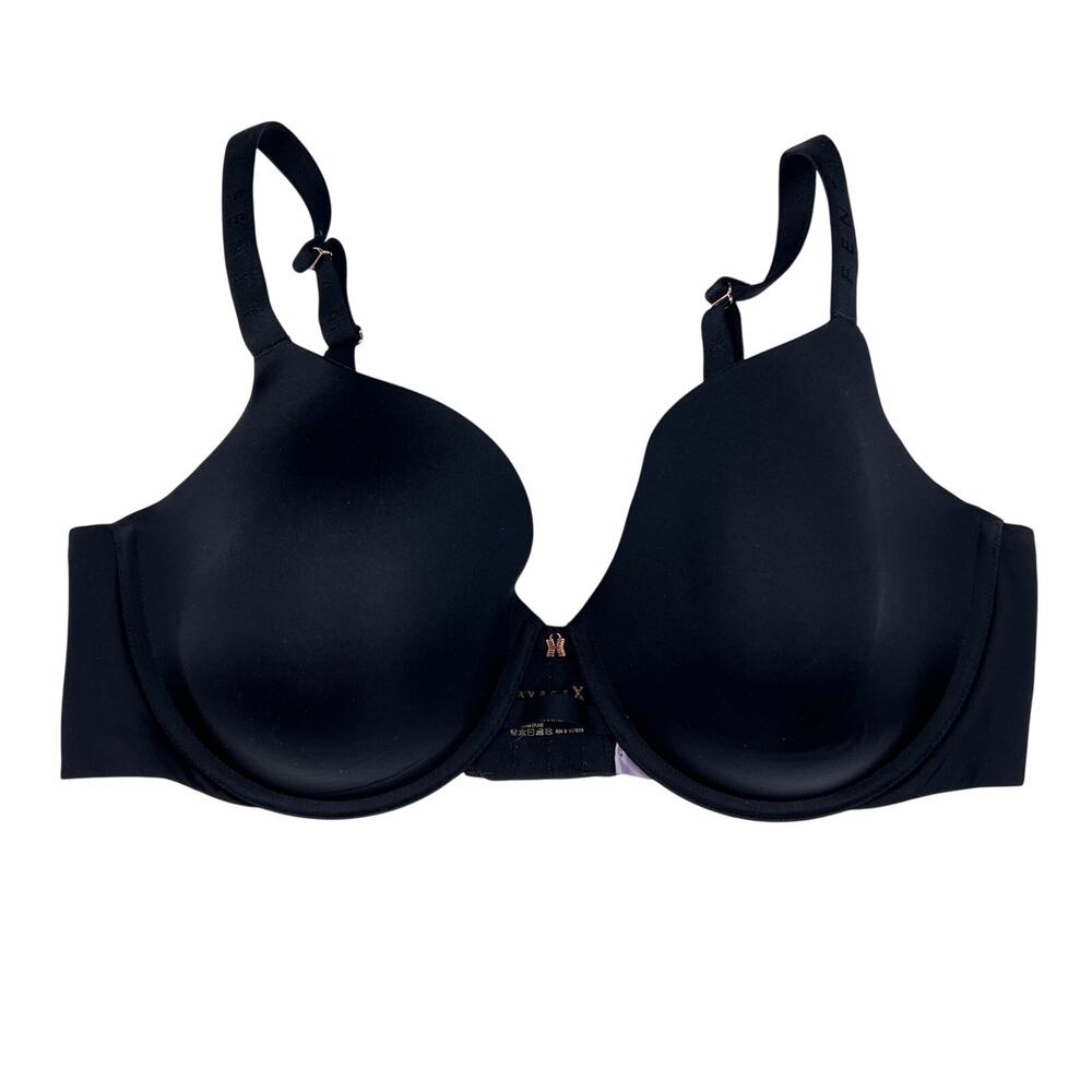 Savage x Fenty Bra Womens 38DDD Core Microfiber T-Shirt Bra Black Capsule Basic
